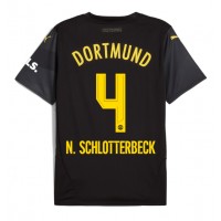 Pánský Fotbalový dres Borussia Dortmund Nico Schlotterbeck #4 2024-25 Venkovní Krátký Rukáv